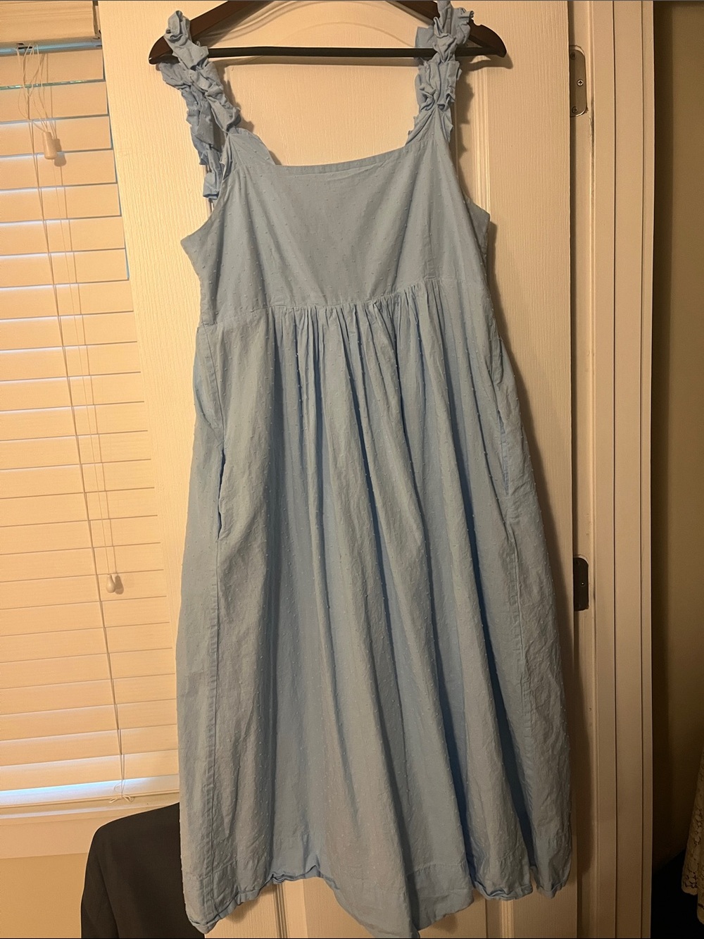 LAKE light blue size large nap dress